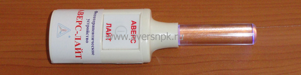 Das phototherapeutische Gerät �AVERS-Light�