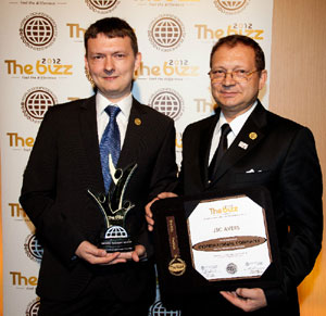 14 апреля 2012г., Барселона (Испания), отель "W  Barselona" (Hilton) - церемония награждения лучших научных и индустриальных компаний мира в 2012 году