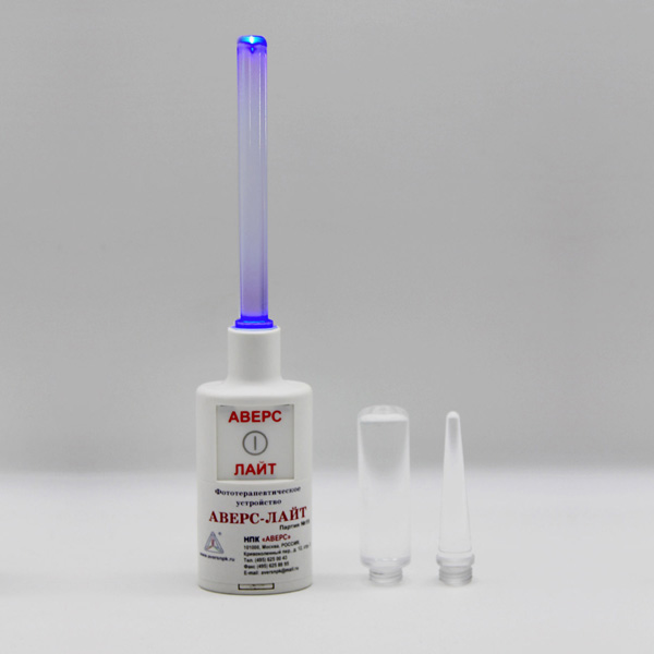 Das phototherapeutische Gerät "AVERS-Light" - Düse Nr. 3